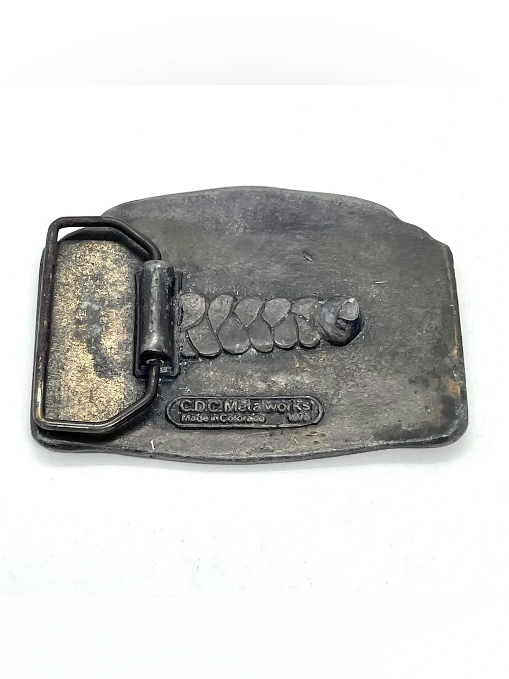 US Bicentennial 1776-1976 Eagle BELT BUCKLE by CDC Metalworks Colorado 1975